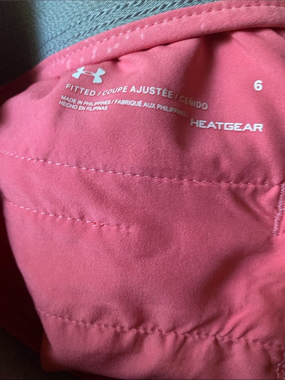 Under Armour NWOT Women’s Pink/Salmon Shorts Size 6